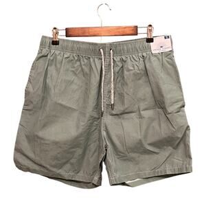 Vintage Summer Men's Swim Shorts Sage Green Size XL